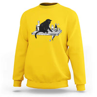 No Kings No Wars No Ice Cat Sweatshirt Political Humor Gift