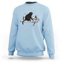 No Kings No Wars No Ice Cat Sweatshirt Political Humor Gift
