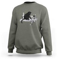 No Kings No Wars No Ice Cat Sweatshirt Political Humor Gift