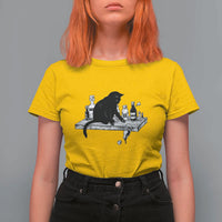 No Kings No Wars No Ice Cat T Shirt For Women Political Humor Gift