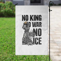 Statue Of Liberty Freedom Protest Garden Flag No Kings No Wars No Ice