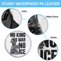 Statue Of Liberty Freedom Protest Spare Tire Cover No Kings No Wars No Ice