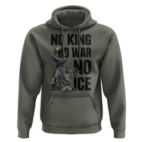 Statue Of Liberty Freedom Protest Hoodie No Kings No Wars No Ice