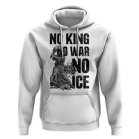 Statue Of Liberty Freedom Protest Hoodie No Kings No Wars No Ice