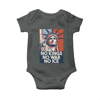 Statue Of Liberty No Kings No War No Ice Baby Onesie Freedom Protest Gift