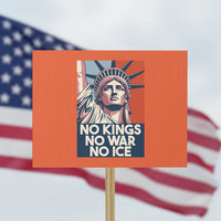 Statue Of Liberty No Kings No War No Ice Protest Sign Freedom Protest Gift