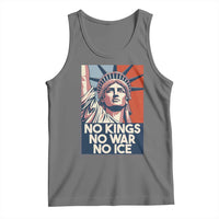 Statue Of Liberty No Kings No War No Ice Tank Top Freedom Protest Gift