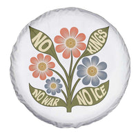 Wildflower Freedom Protest Spare Tire Cover No Kings No Wars No Ice