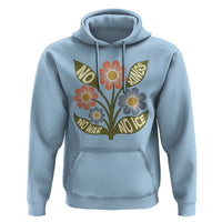 Wildflower Freedom Protest Hoodie No Kings No Wars No Ice