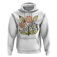 Wildflower Freedom Protest Hoodie No Kings No Wars No Ice