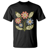 Wildflower Freedom Protest T Shirt No Kings No Wars No Ice