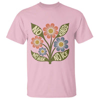 Wildflower Freedom Protest T Shirt No Kings No Wars No Ice