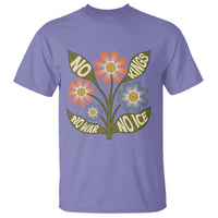 Wildflower Freedom Protest T Shirt No Kings No Wars No Ice