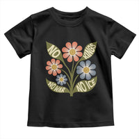 Wildflower Freedom Protest Toddler T Shirt No Kings No Wars No Ice