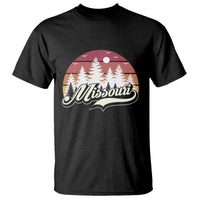 Missouri Travel Gift T Shirt Vintage Forest River Landscape