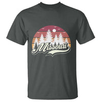 Missouri Travel Gift T Shirt Vintage Forest River Landscape