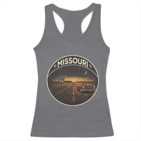 Missouri State Route Highway 66 Racerback Tank Top Mother Road Travel Gift