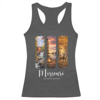 Missouri The Show Me State Racerback Tank Top Midwest Pride