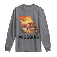 Missouri State Map Nature Travel Long Sleeve Shirt The Show Me State Pride