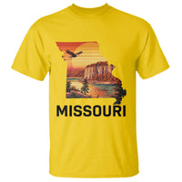 Missouri State Map Nature Travel T Shirt The Show Me State Pride