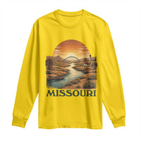 Missouri Outdoors Adventure Long Sleeve Shirt The Show Me State Souvenir