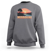 Vintage Missouri Outdoors Sweatshirt Midwest Nature Landscape