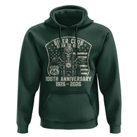 Vintage Biker Club Born To Ride Hoodie 100th Anniversary Mother Road