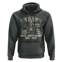 Vintage Biker Club Born To Ride Hoodie 100th Anniversary Mother Road