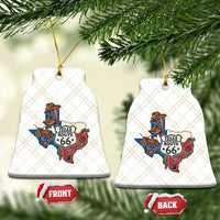 Texas Route Highway 66 Adventure Ceramic Ornament Desert Road Trip Graphic