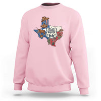 Texas Route Highway 66 Adventure Sweatshirt Desert Road Trip Graphic