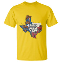Texas Route Highway 66 Adventure T Shirt Desert Road Trip Graphic
