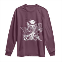 The Mother Road Texas Panhandle Long Sleeve Shirt Vintage Desert Road Trip