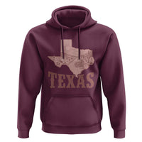 Texas Route Highway 66 Biker Hoodie Vintage Biker Road Trip