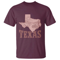 Texas Route Highway 66 Biker T Shirt Vintage Biker Road Trip