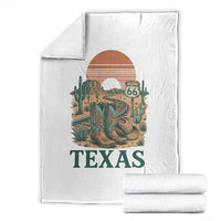 Vintage Route Highway 66 Texas Throw Blanket Amarillo Road Trip Adventure