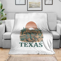Vintage Route Highway 66 Texas Throw Blanket Amarillo Road Trip Adventure