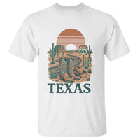 Vintage Route Highway 66 Texas T Shirt Amarillo Road Trip Adventure