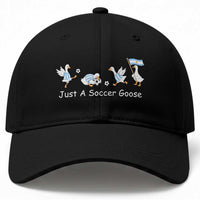 Funny Just A Soccer Goose Baseball Cap Argentina Soccer Lover
