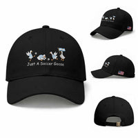 Funny Just A Soccer Goose Baseball Cap Argentina Soccer Lover