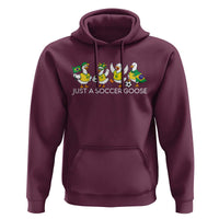 Funny Just A Soccer Goose Hoodie Brazil Football Fan