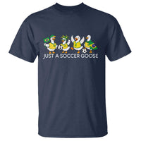 Funny Just A Soccer Goose T Shirt Brazil Football Fan
