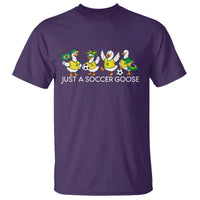 Funny Just A Soccer Goose T Shirt Brazil Football Fan