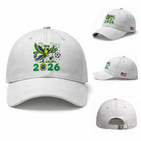 Funny Brazil Soccer Macaw Baseball Cap 2026 Football Fan Graphic