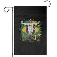 Latin Pride Christ The Redeemer Graphic Garden Flag Brazilian Football 2026