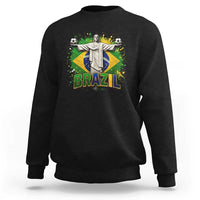 Latin Pride Christ The Redeemer Graphic Sweatshirt Brazilian Football 2026