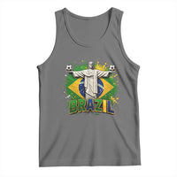 Latin Pride Christ The Redeemer Graphic Tank Top Brazilian Football 2026