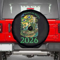 Rumo Ao Hexa Spare Tire Cover Brazil Soccer Fan 2026 Graphic