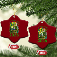 Rumo Ao Hexa Ceramic Ornament Brazil Soccer Fan 2026 Graphic