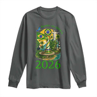 Rumo Ao Hexa Long Sleeve Shirt Brazil Soccer Fan 2026 Graphic