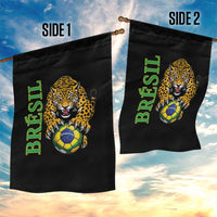 Brazil Soccer Jaguar Garden Flag Football Supporter Gift